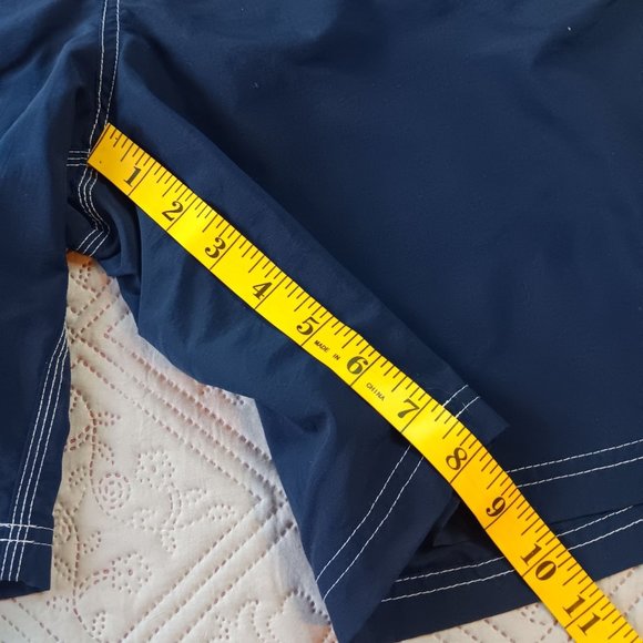 Cremieux‎ Swimwear Mens Blue Swimming Shorts Size L - Picture 5 of 6